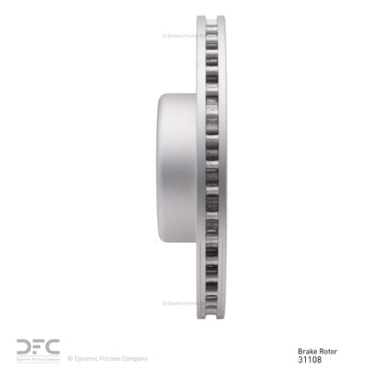 Dynamic Friction Company Disc Brake Rotor 604-31108