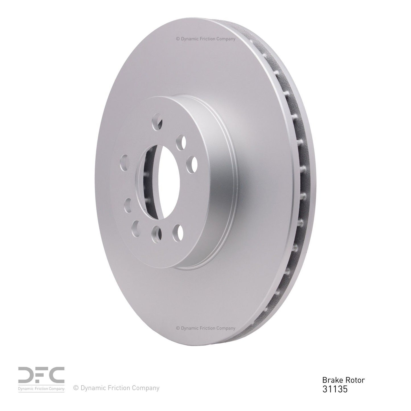 Dynamic Friction Company Disc Brake Rotor 604-31135