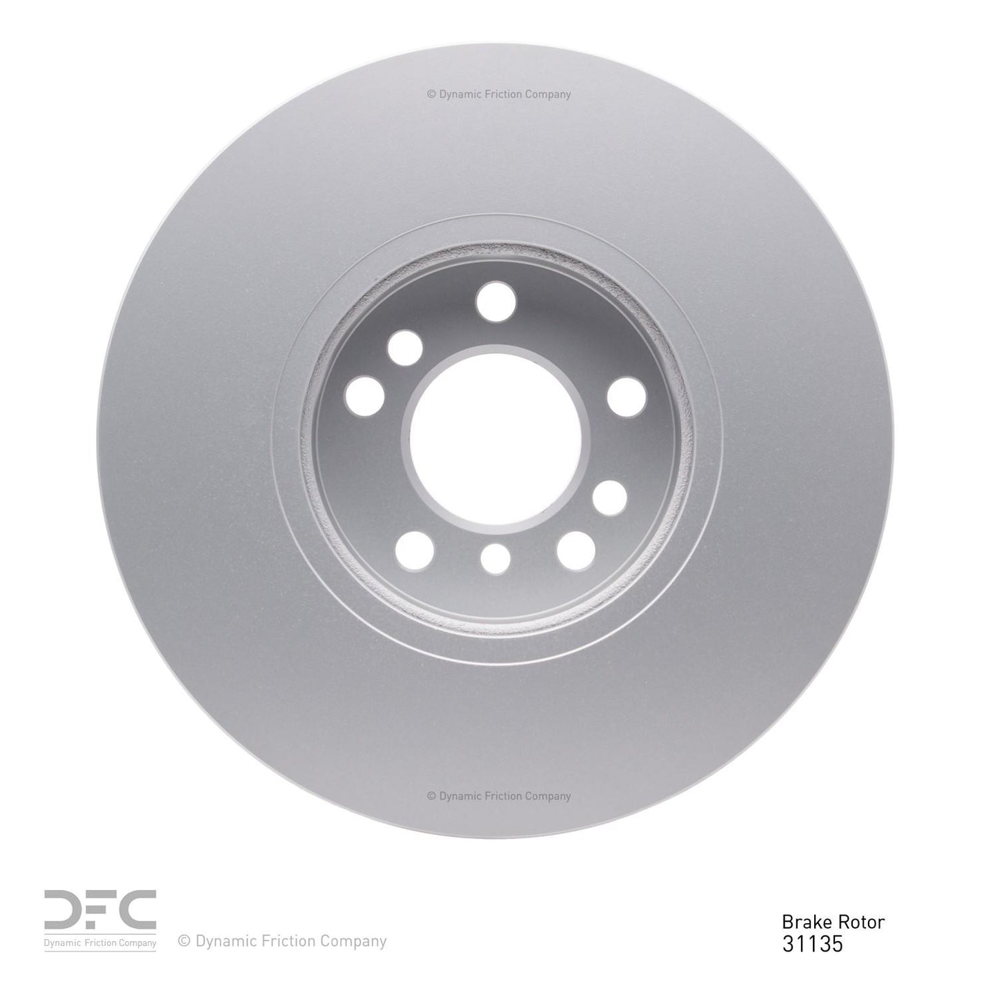 Dynamic Friction Company Disc Brake Rotor 604-31135