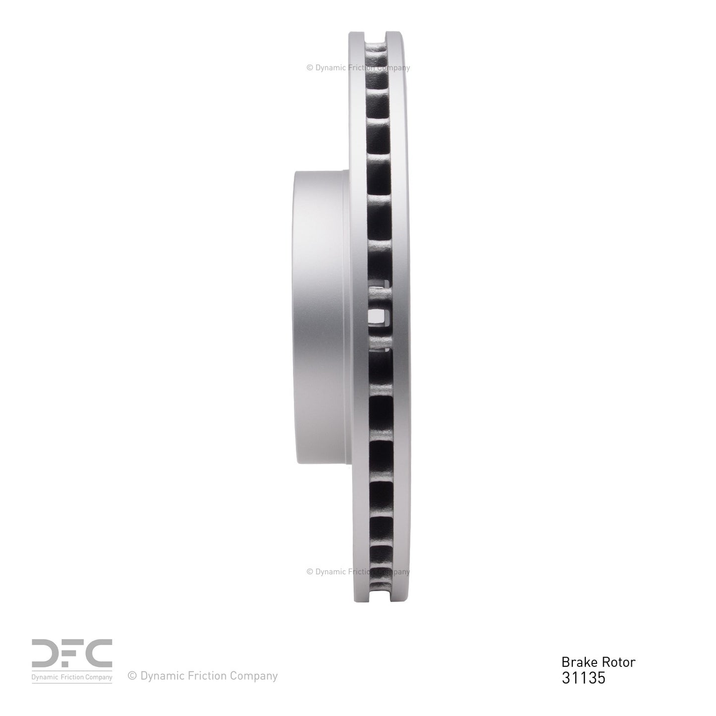 Dynamic Friction Company Disc Brake Rotor 604-31135