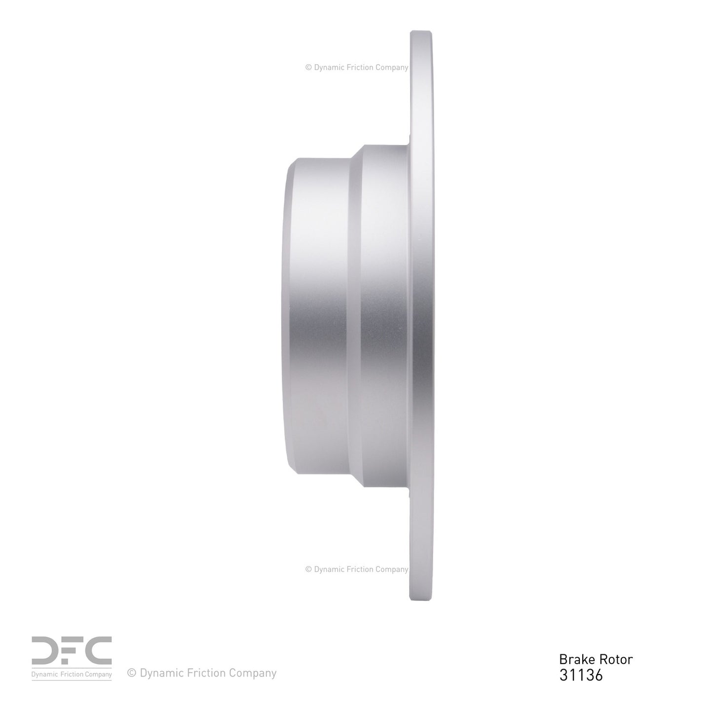 Dynamic Friction Company Disc Brake Rotor 604-31136