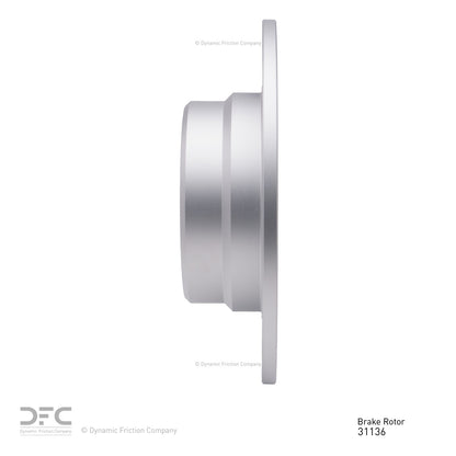 Dynamic Friction Company Disc Brake Rotor 604-31136