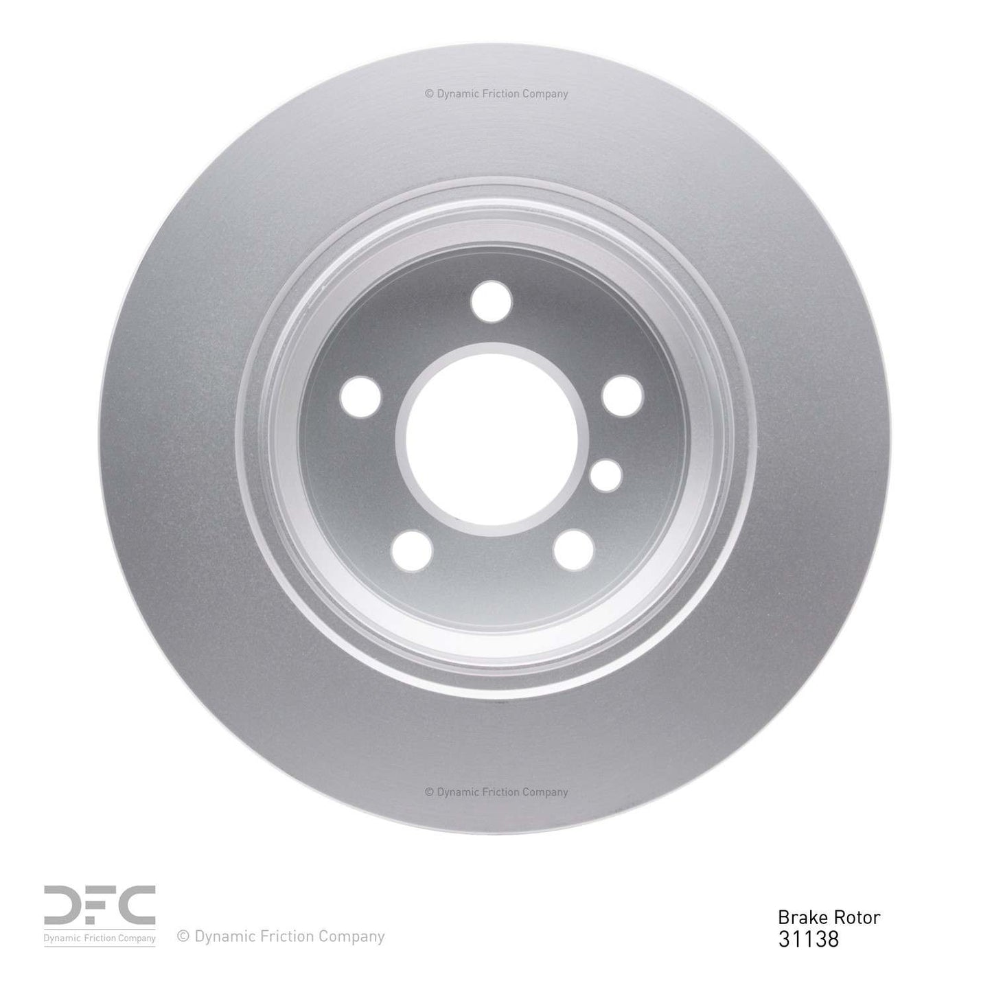 Dynamic Friction Company Disc Brake Rotor 604-31138