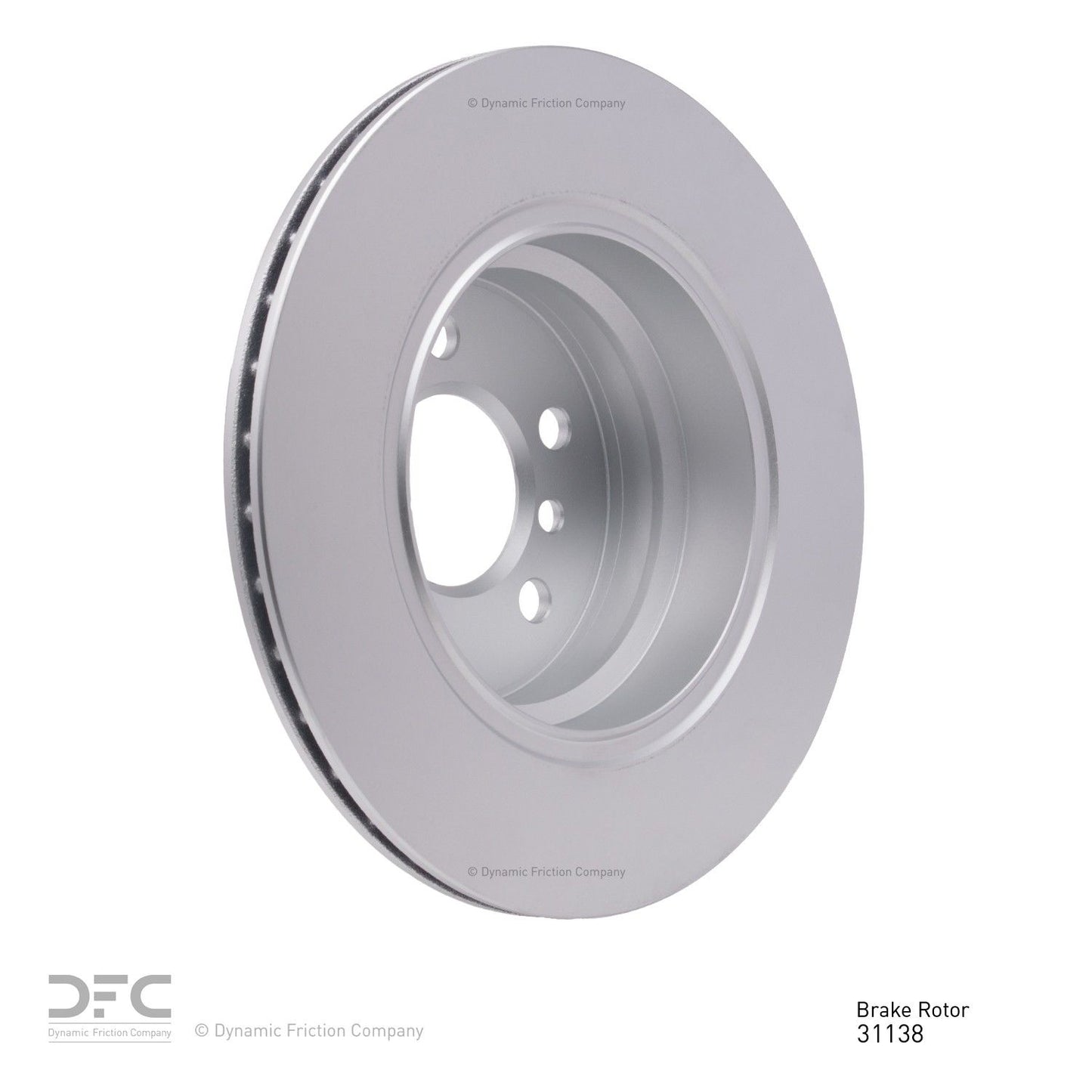 Dynamic Friction Company Disc Brake Rotor 604-31138