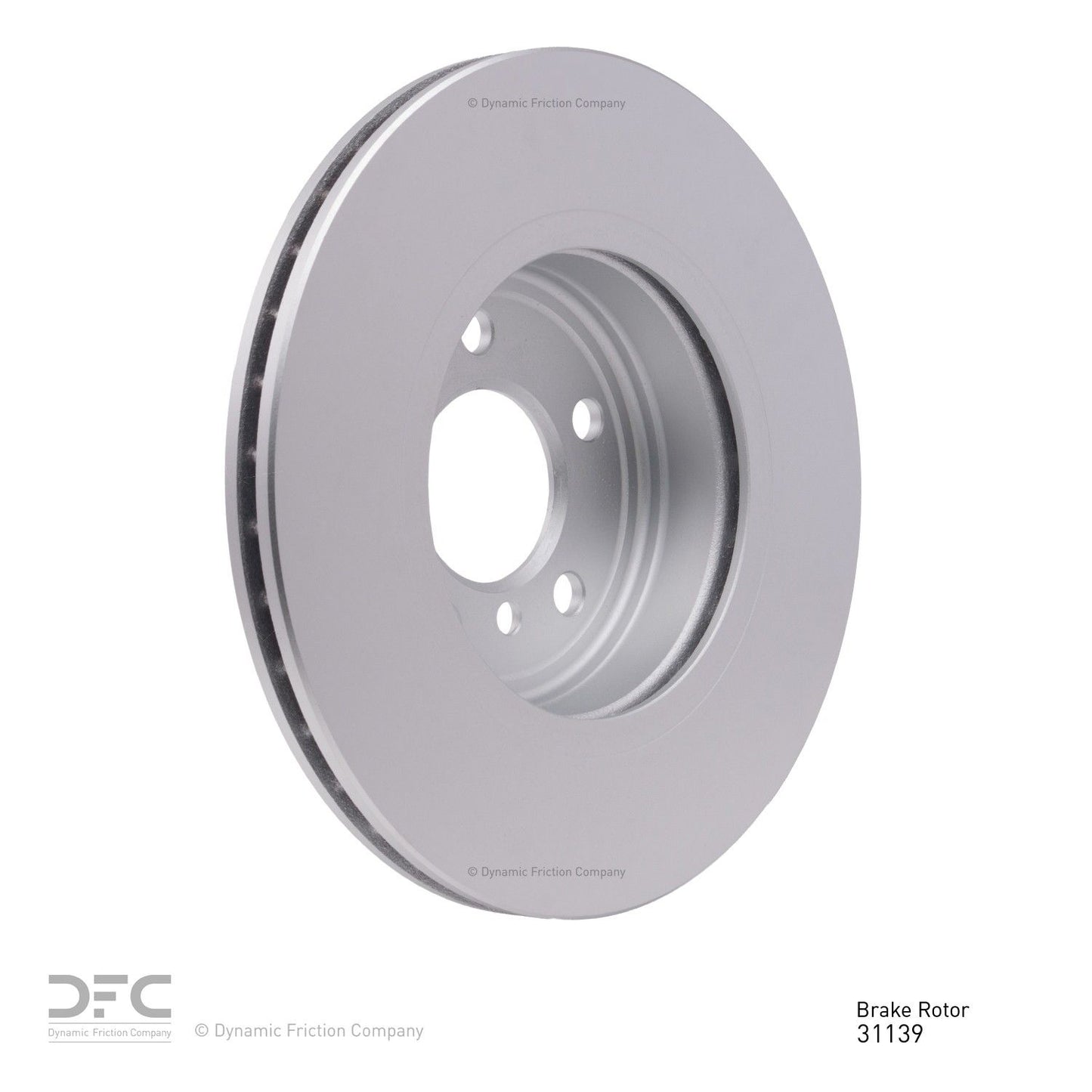 Dynamic Friction Company Disc Brake Rotor 604-31139