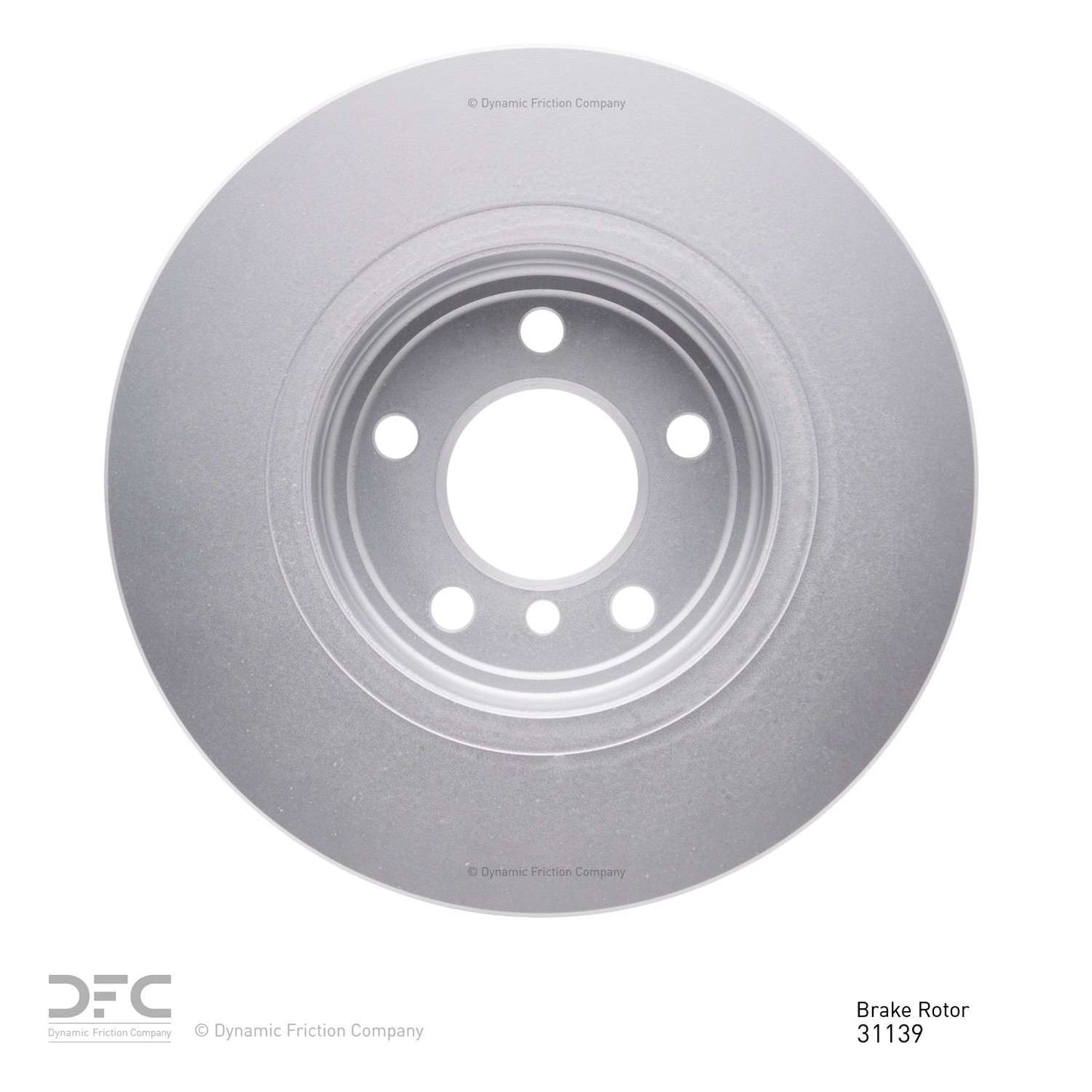 Dynamic Friction Company Disc Brake Rotor 604-31139
