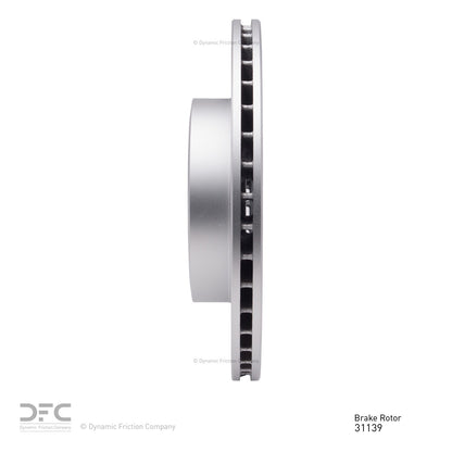 Dynamic Friction Company Disc Brake Rotor 604-31139