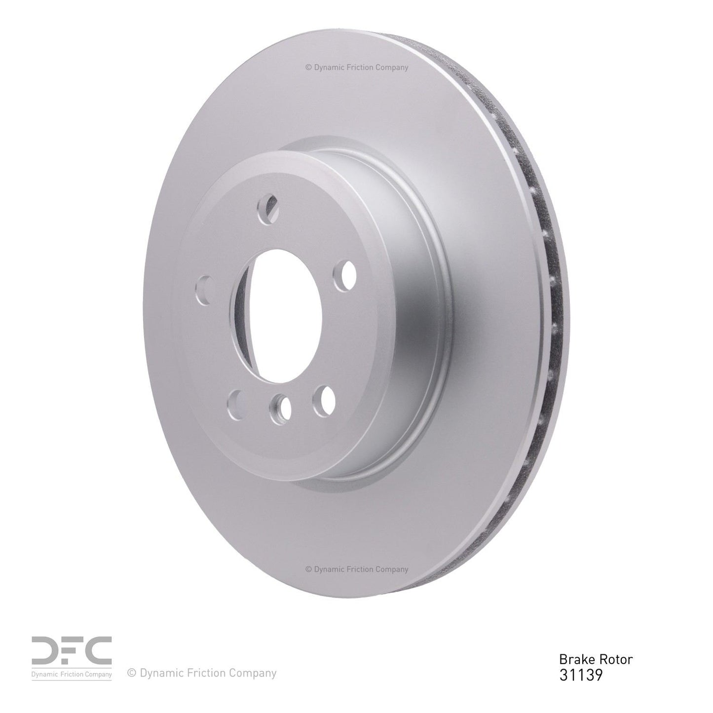 Dynamic Friction Company Disc Brake Rotor 604-31139