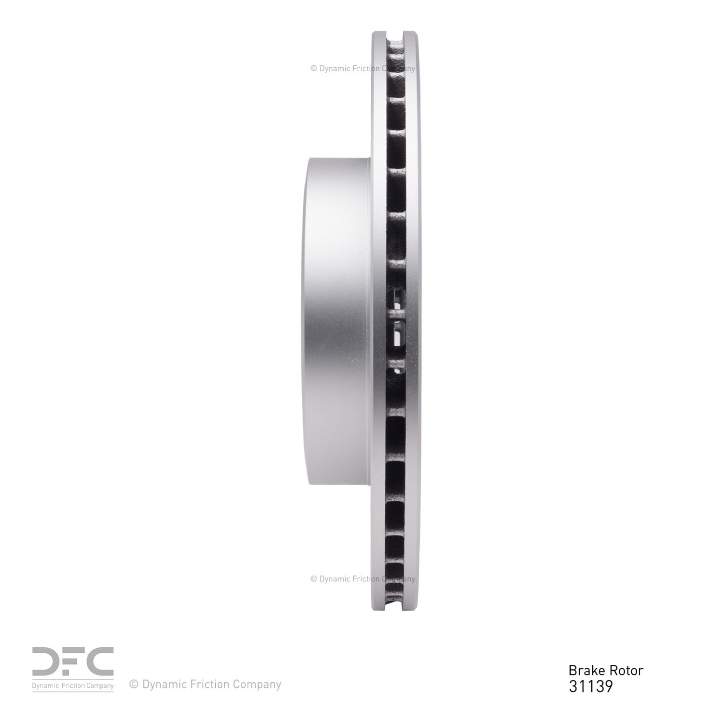 Dynamic Friction Company Disc Brake Rotor 604-31139