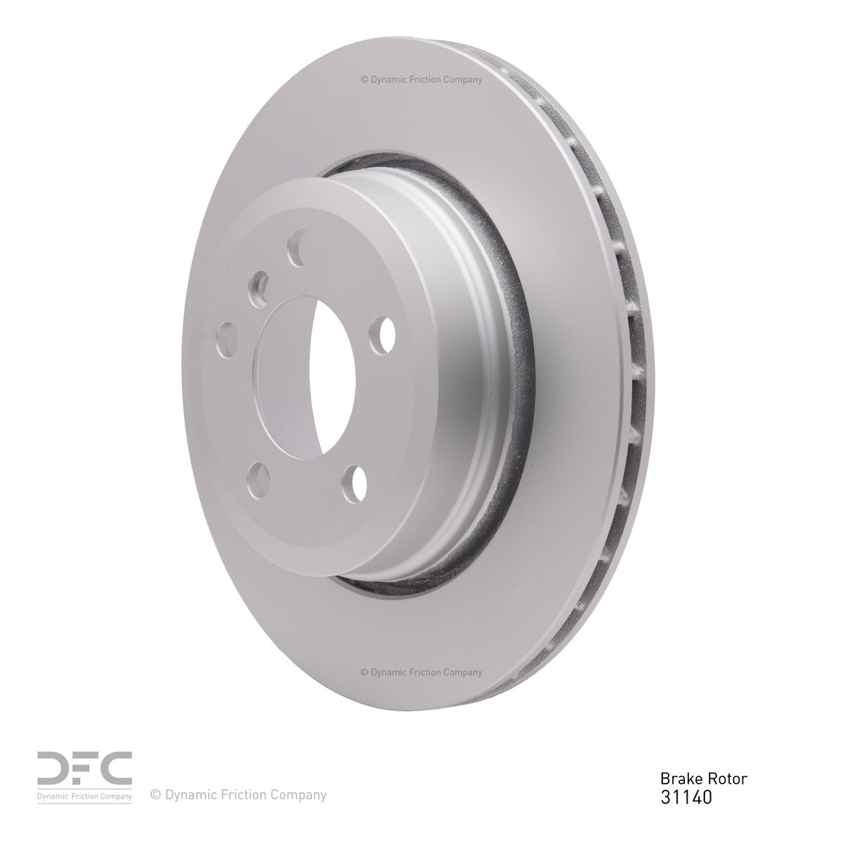 Dynamic Friction Company Disc Brake Rotor 604-31140
