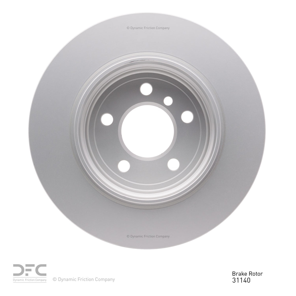 Dynamic Friction Company Disc Brake Rotor 604-31140