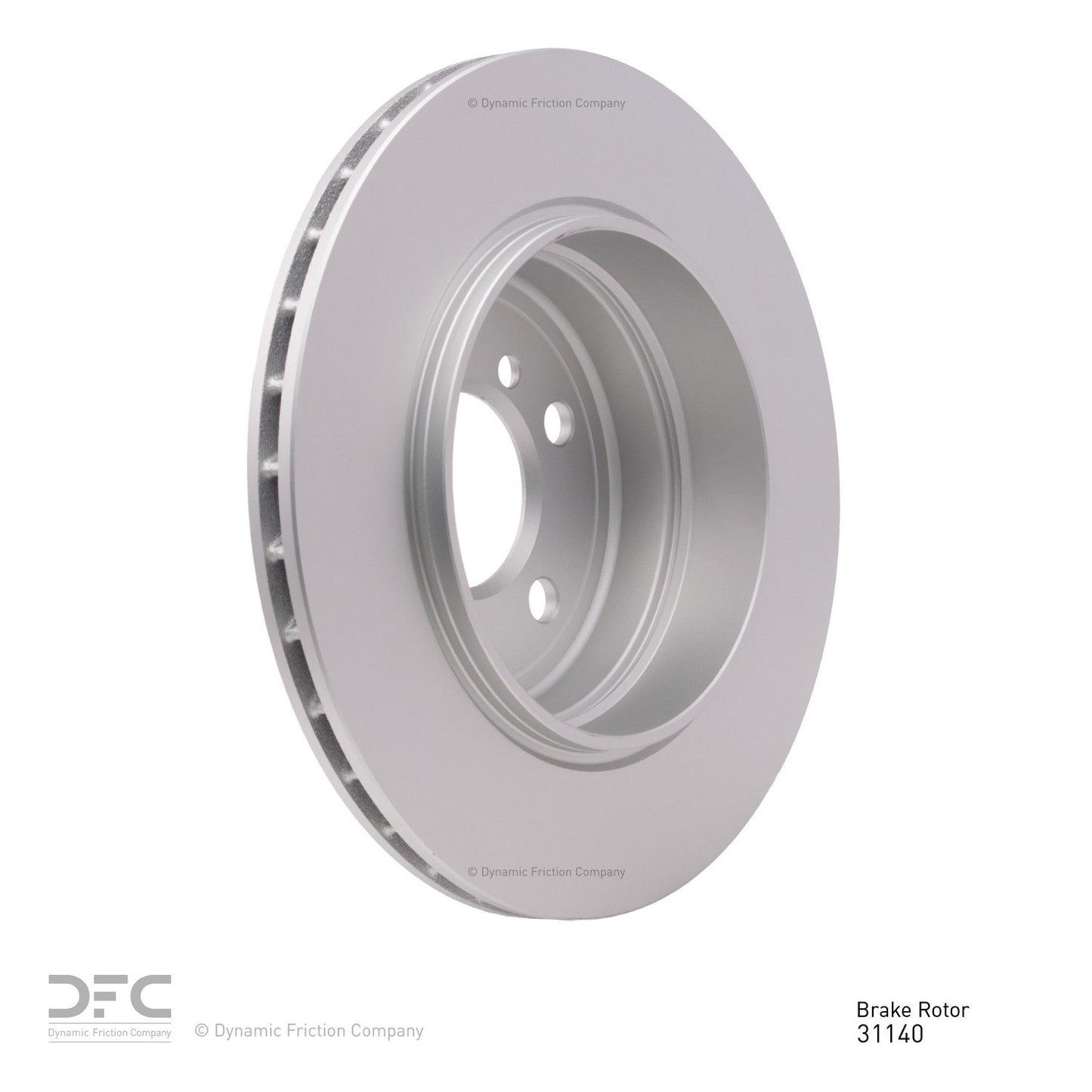 Dynamic Friction Company Disc Brake Rotor 604-31140