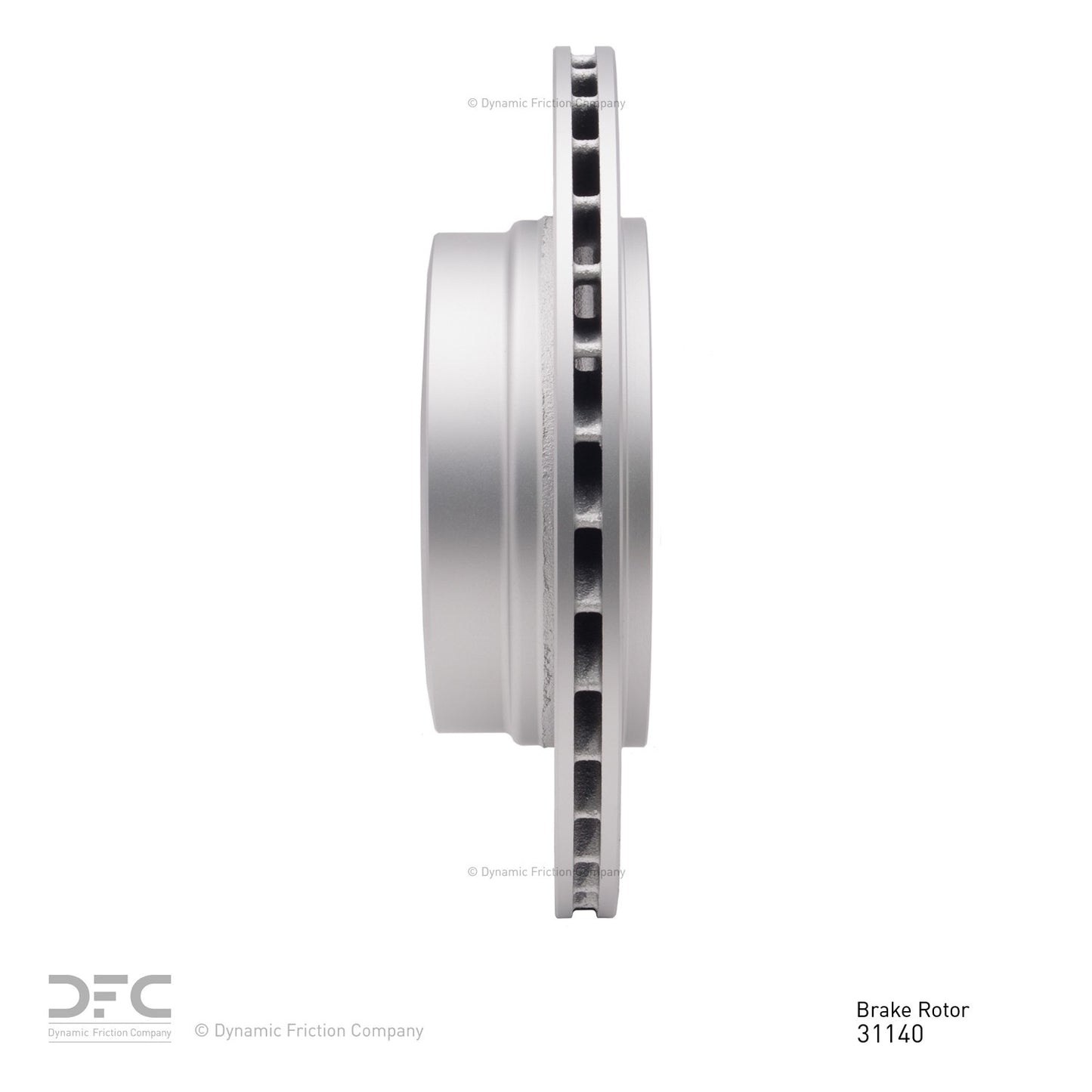 Dynamic Friction Company Disc Brake Rotor 604-31140