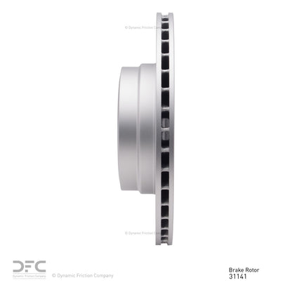Dynamic Friction Company Disc Brake Rotor 604-31141