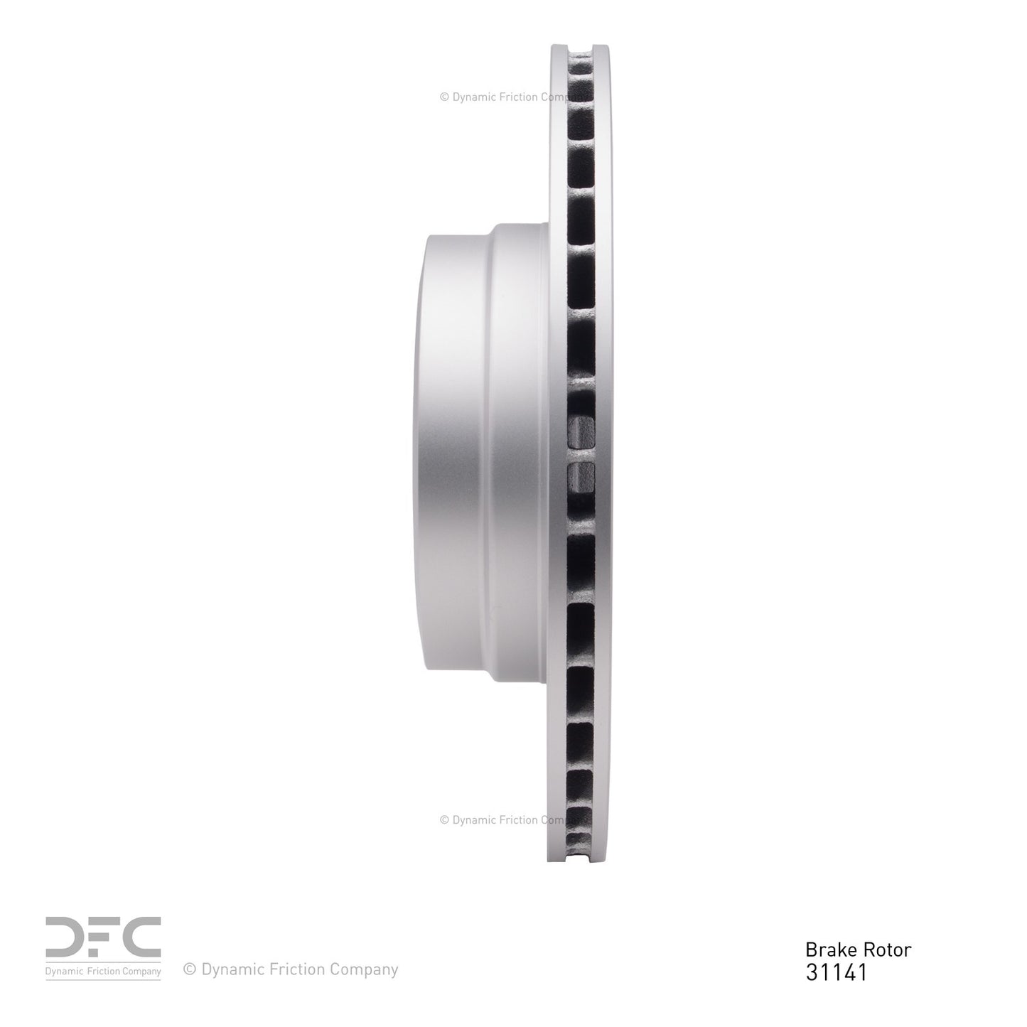 Dynamic Friction Company Disc Brake Rotor 604-31141