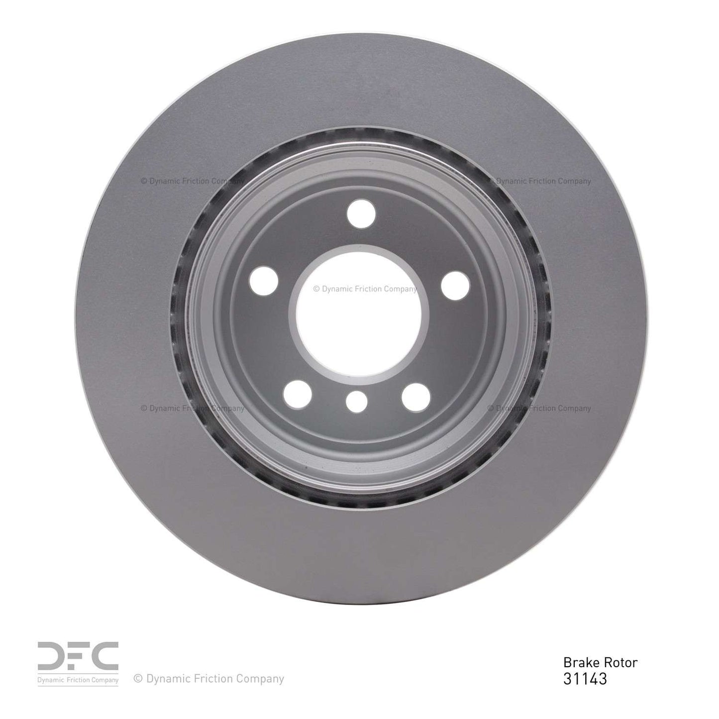 Dynamic Friction Company Disc Brake Rotor 604-31143