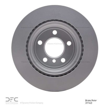 Dynamic Friction Company Disc Brake Rotor 604-31143