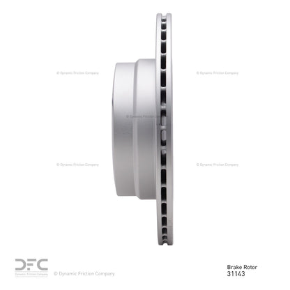 Dynamic Friction Company Disc Brake Rotor 604-31143
