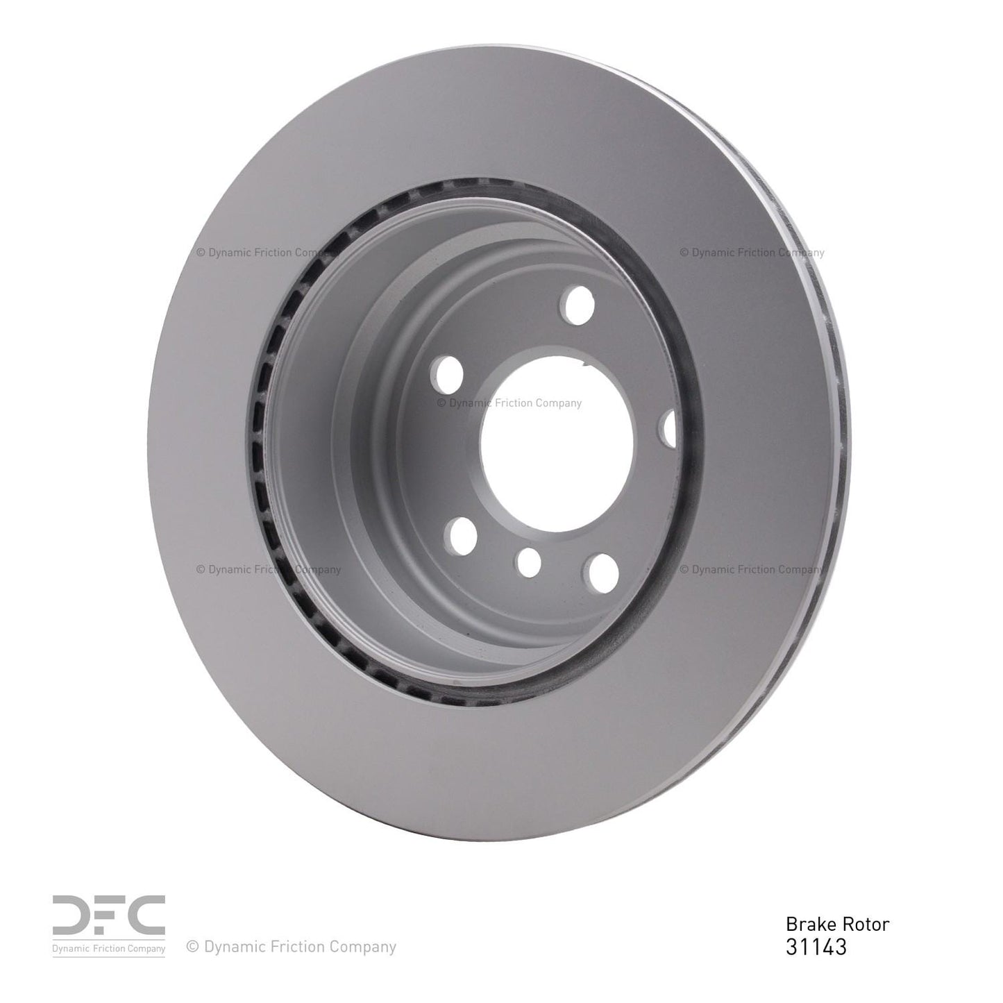 Dynamic Friction Company Disc Brake Rotor 604-31143