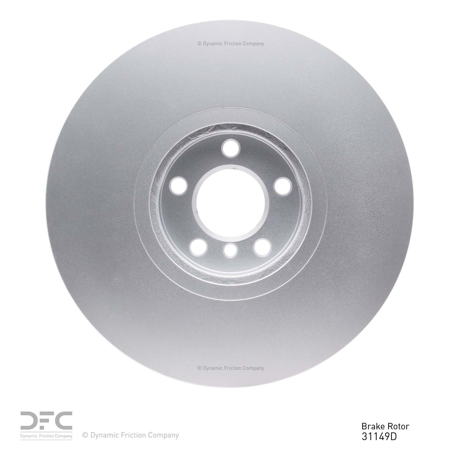 Dynamic Friction Company Disc Brake Rotor 604-31149D