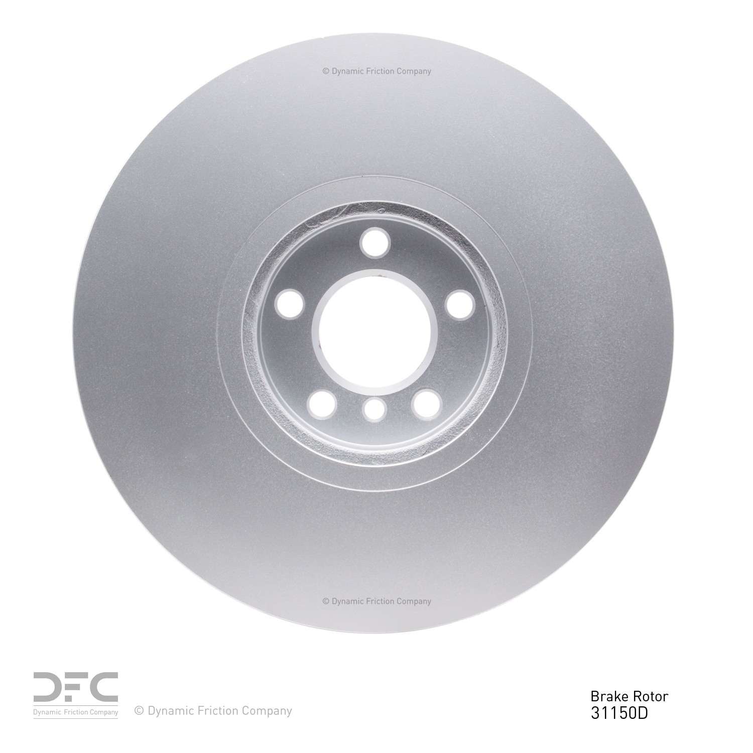 Dynamic Friction Company Disc Brake Rotor 604-31150D