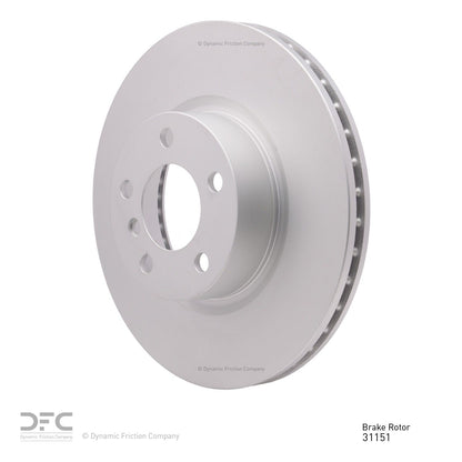 Dynamic Friction Company Disc Brake Rotor 604-31151