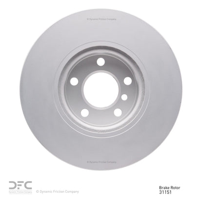 Dynamic Friction Company Disc Brake Rotor 604-31151