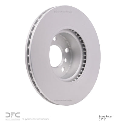 Dynamic Friction Company Disc Brake Rotor 604-31151