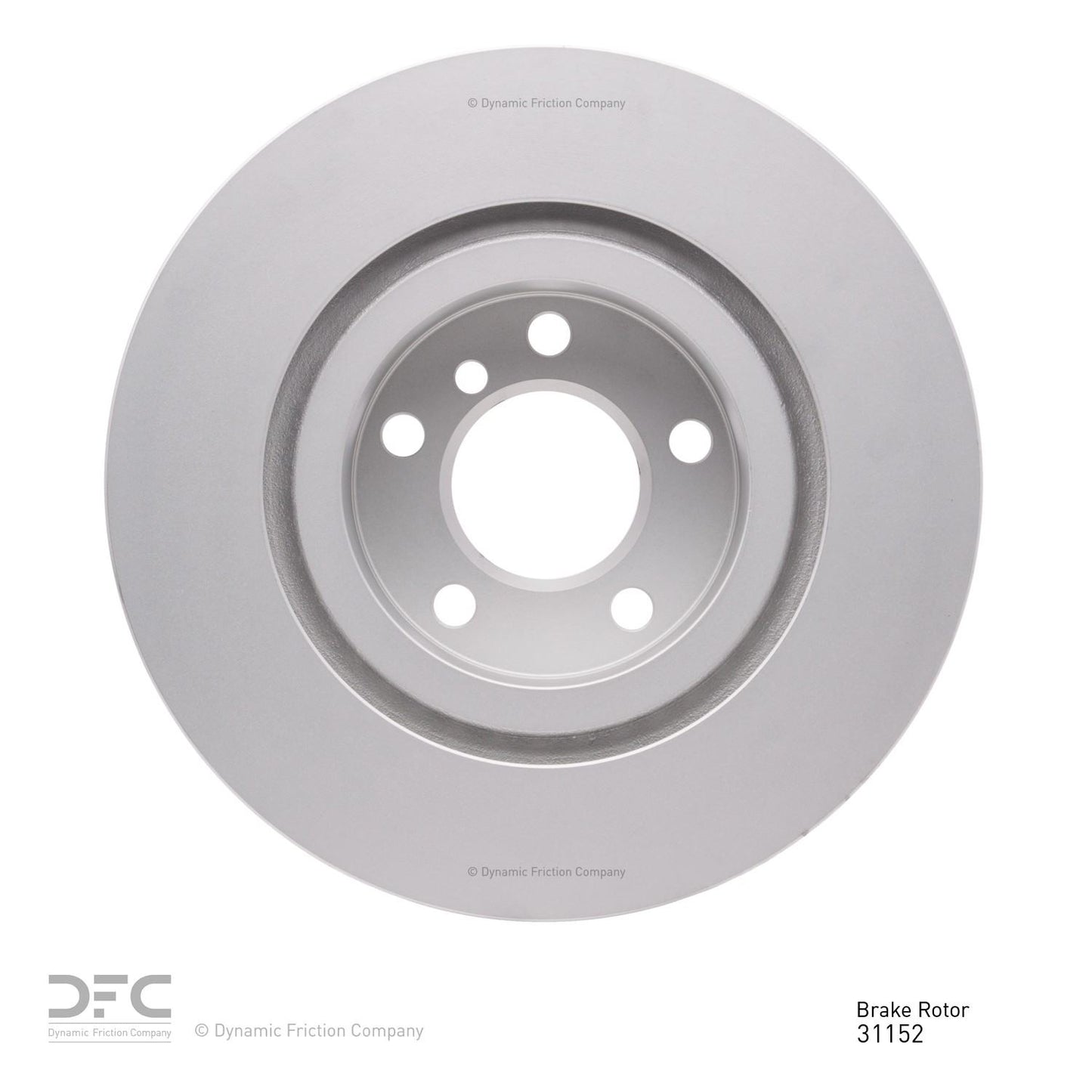 Dynamic Friction Company Disc Brake Rotor 604-31152