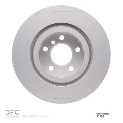 Dynamic Friction Company Disc Brake Rotor 604-31152