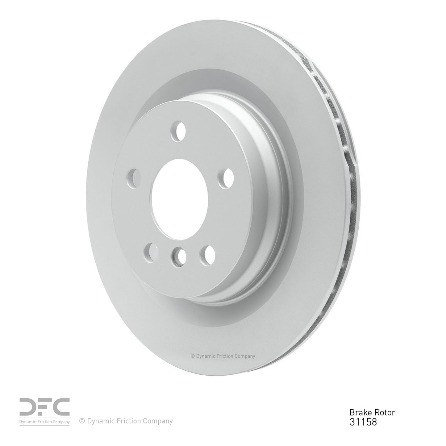 Dynamic Friction Company Disc Brake Rotor 604-31158