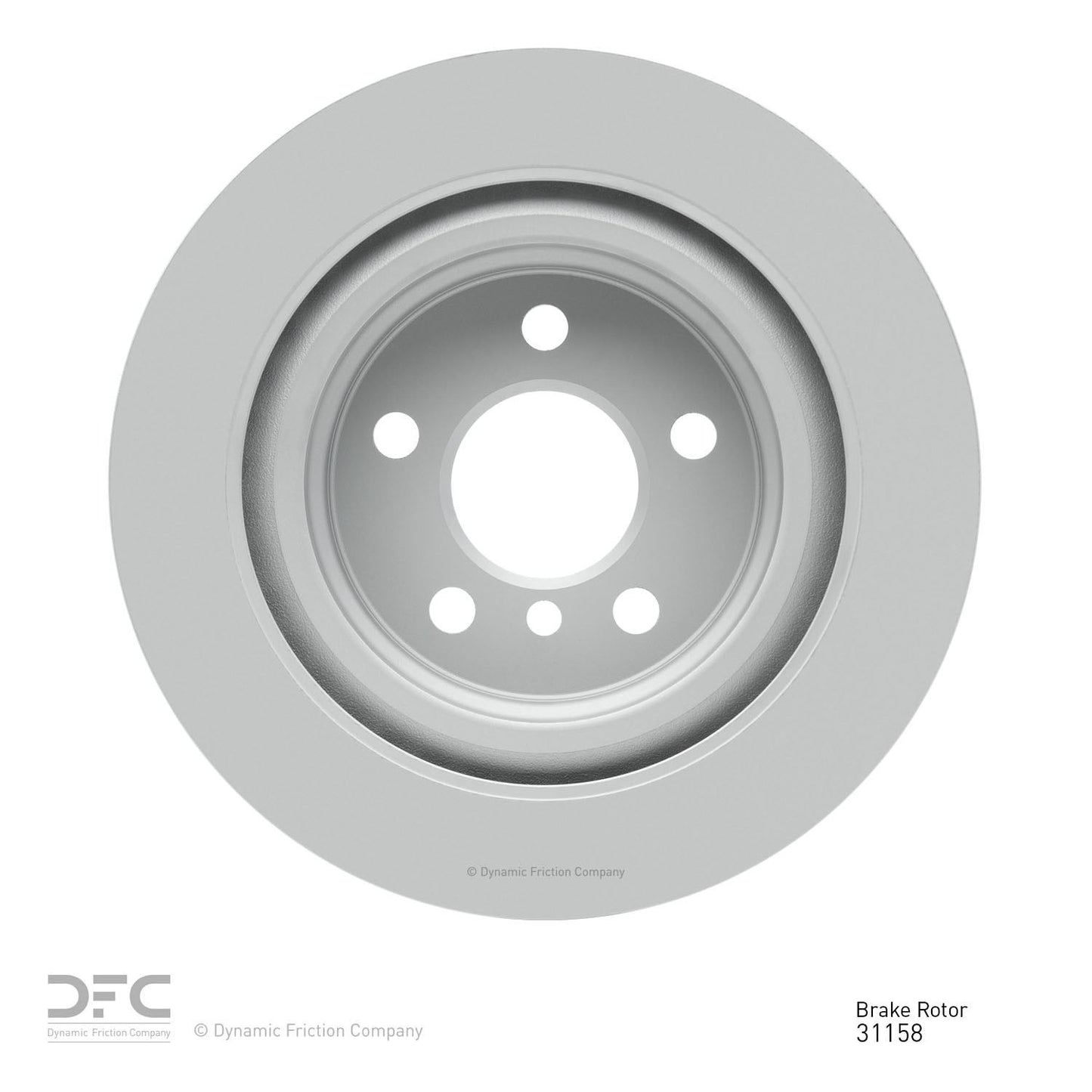 Dynamic Friction Company Disc Brake Rotor 604-31158