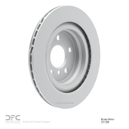 Dynamic Friction Company Disc Brake Rotor 604-31158
