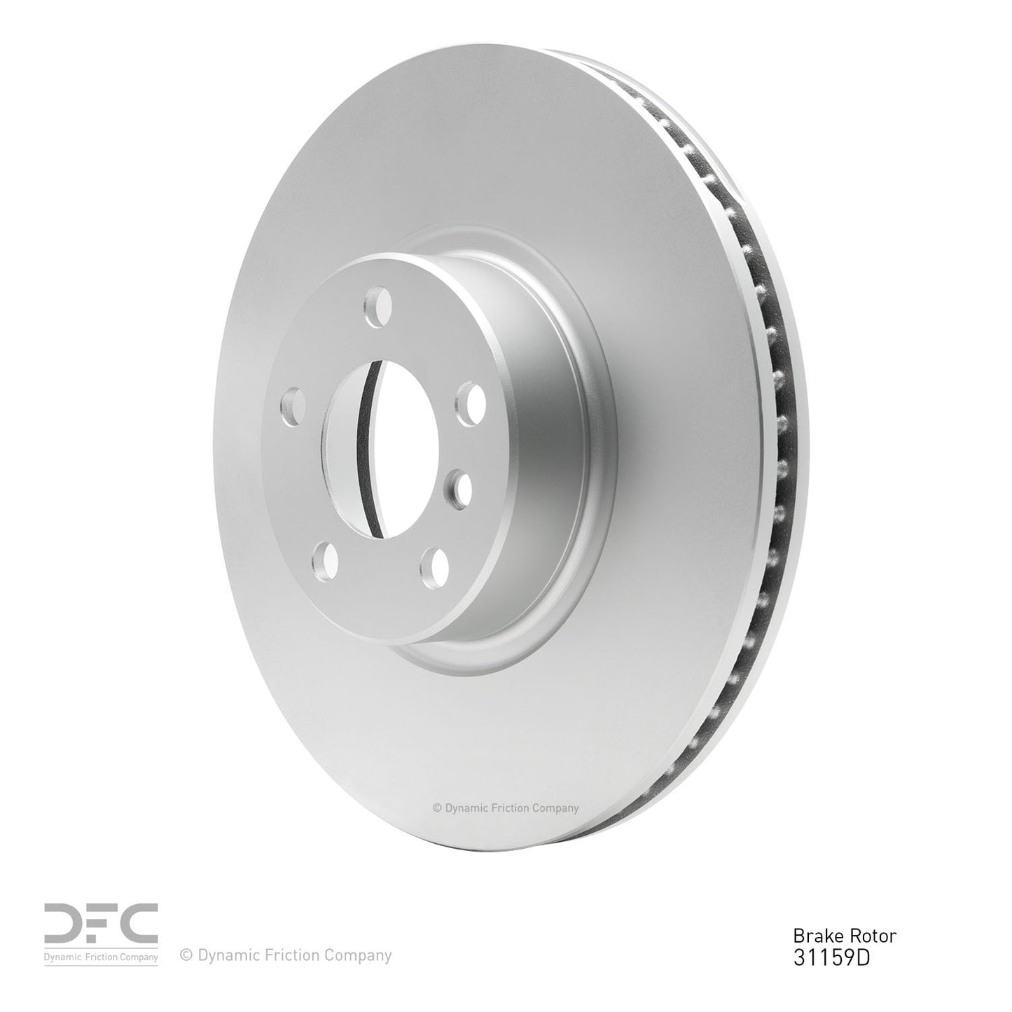 Dynamic Friction Company Disc Brake Rotor 604-31159D