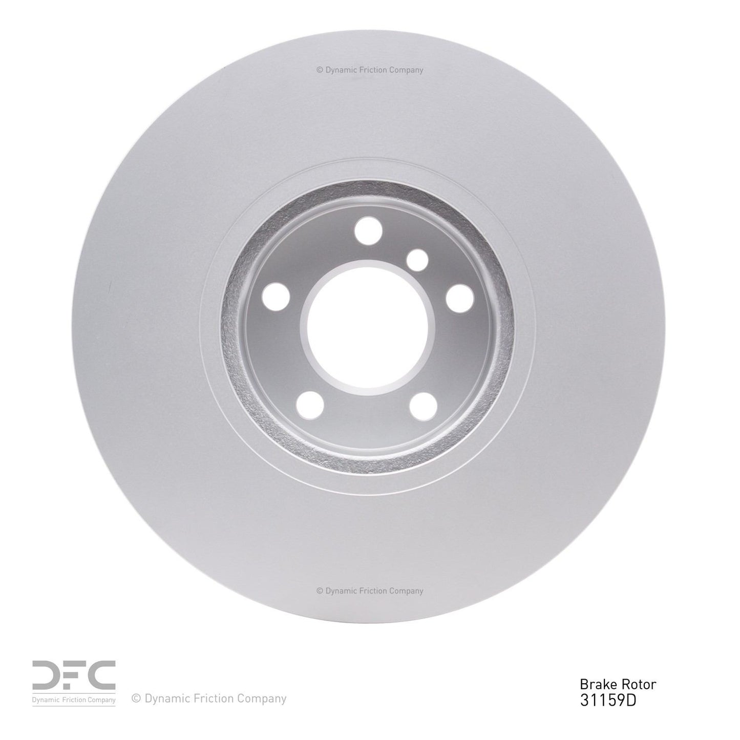 Dynamic Friction Company Disc Brake Rotor 604-31159D