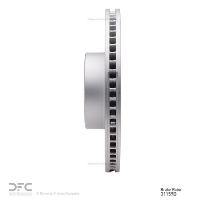 Dynamic Friction Company Disc Brake Rotor 604-31159D