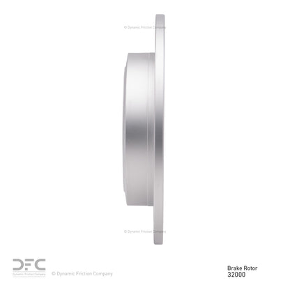 Dynamic Friction Company Disc Brake Rotor 604-32000