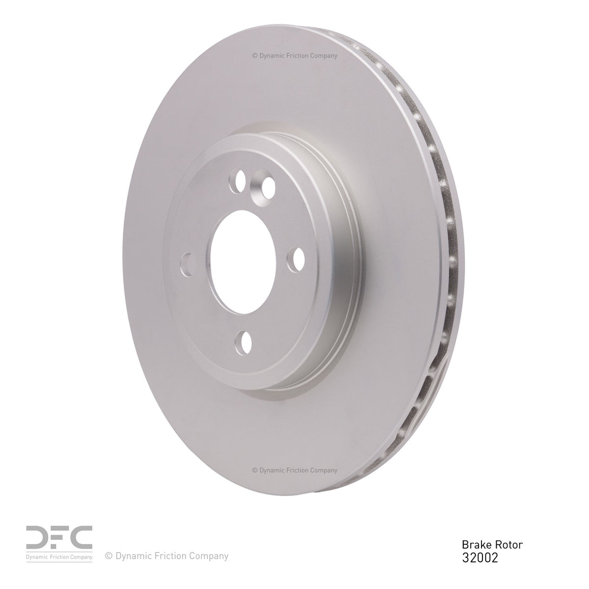 Dynamic Friction Company Disc Brake Rotor 604-32002