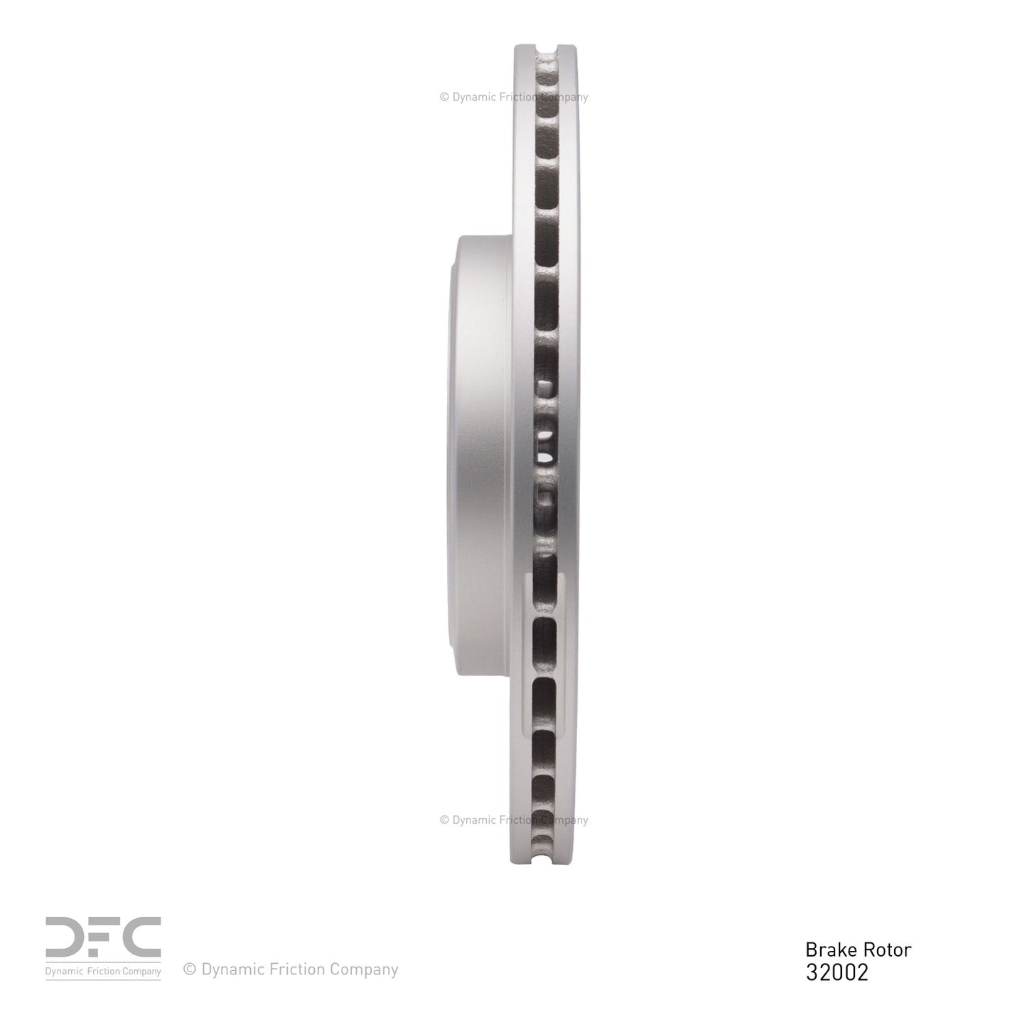 Dynamic Friction Company Disc Brake Rotor 604-32002
