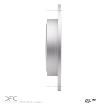Dynamic Friction Company Disc Brake Rotor 604-32003