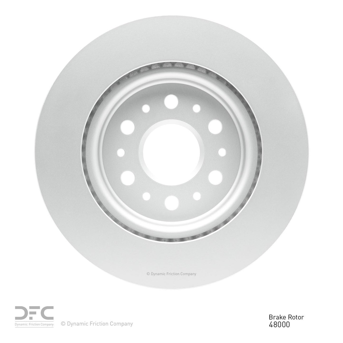 Dynamic Friction Company Disc Brake Rotor 604-48000