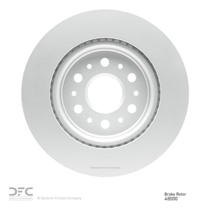 Dynamic Friction Company Disc Brake Rotor 604-48000