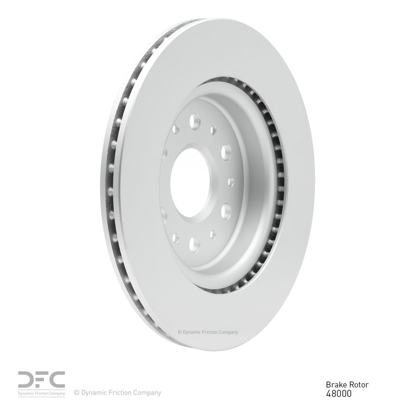 Dynamic Friction Company Disc Brake Rotor 604-48000