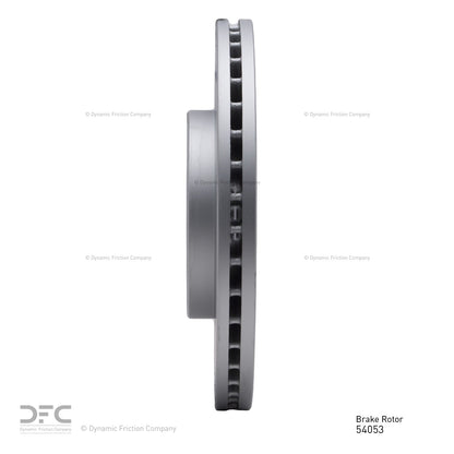 Dynamic Friction Company Disc Brake Rotor 604-54053