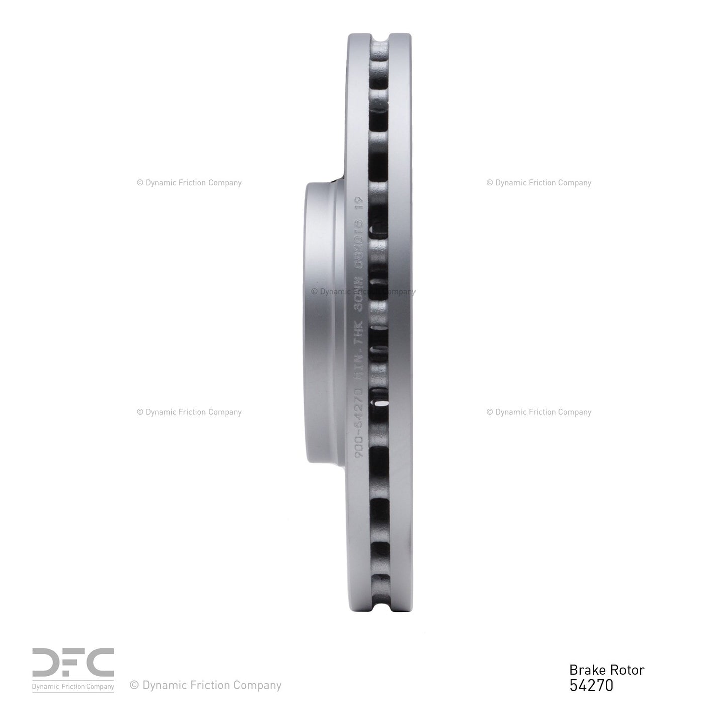 Dynamic Friction Company Disc Brake Rotor 604-54270