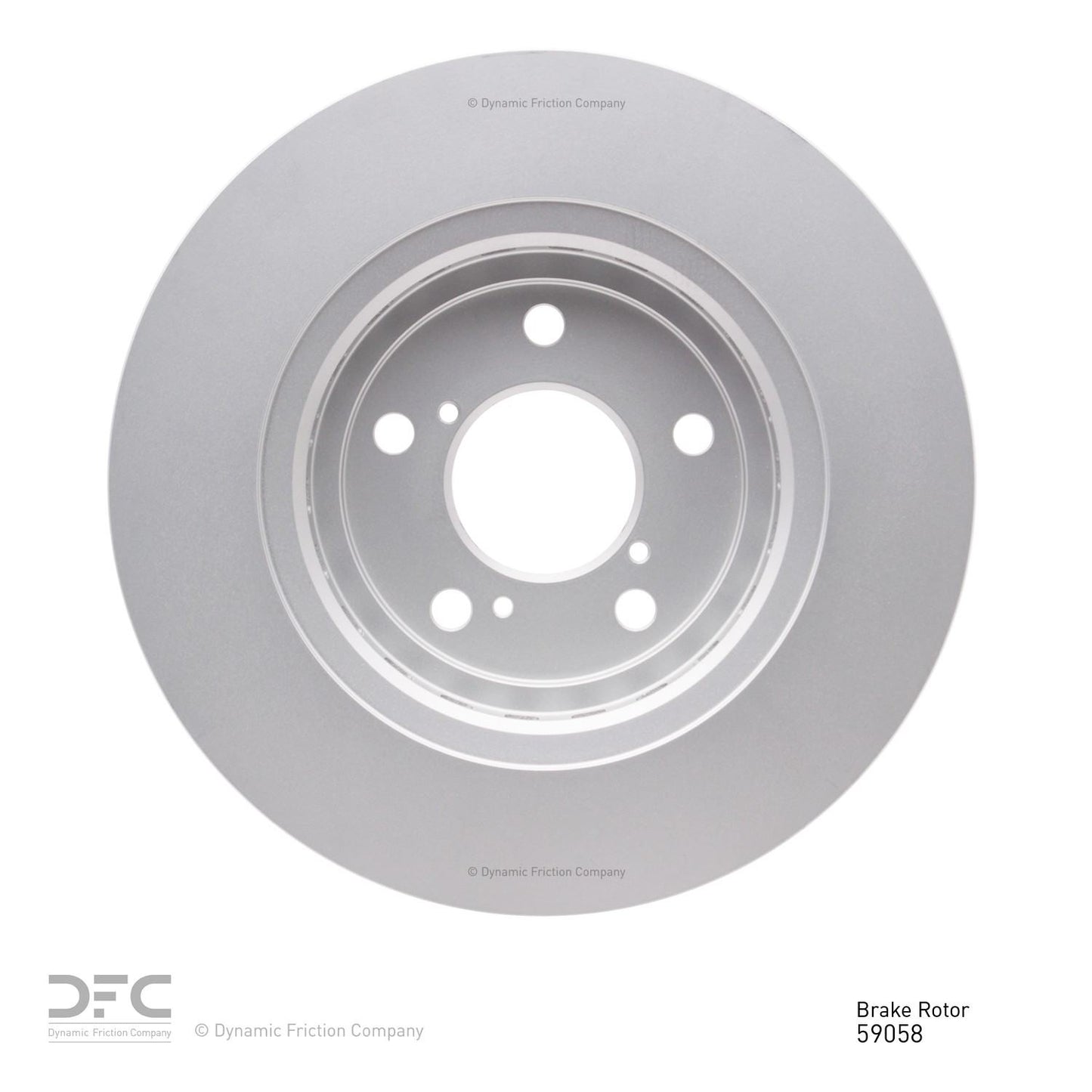 Dynamic Friction Company Disc Brake Rotor 604-59058