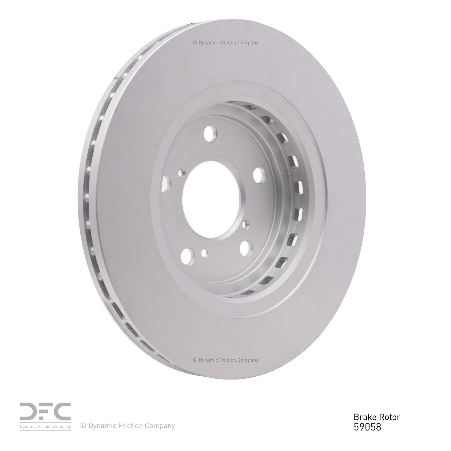 Dynamic Friction Company Disc Brake Rotor 604-59058