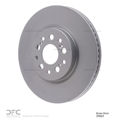 Dynamic Friction Company Disc Brake Rotor 604-59069