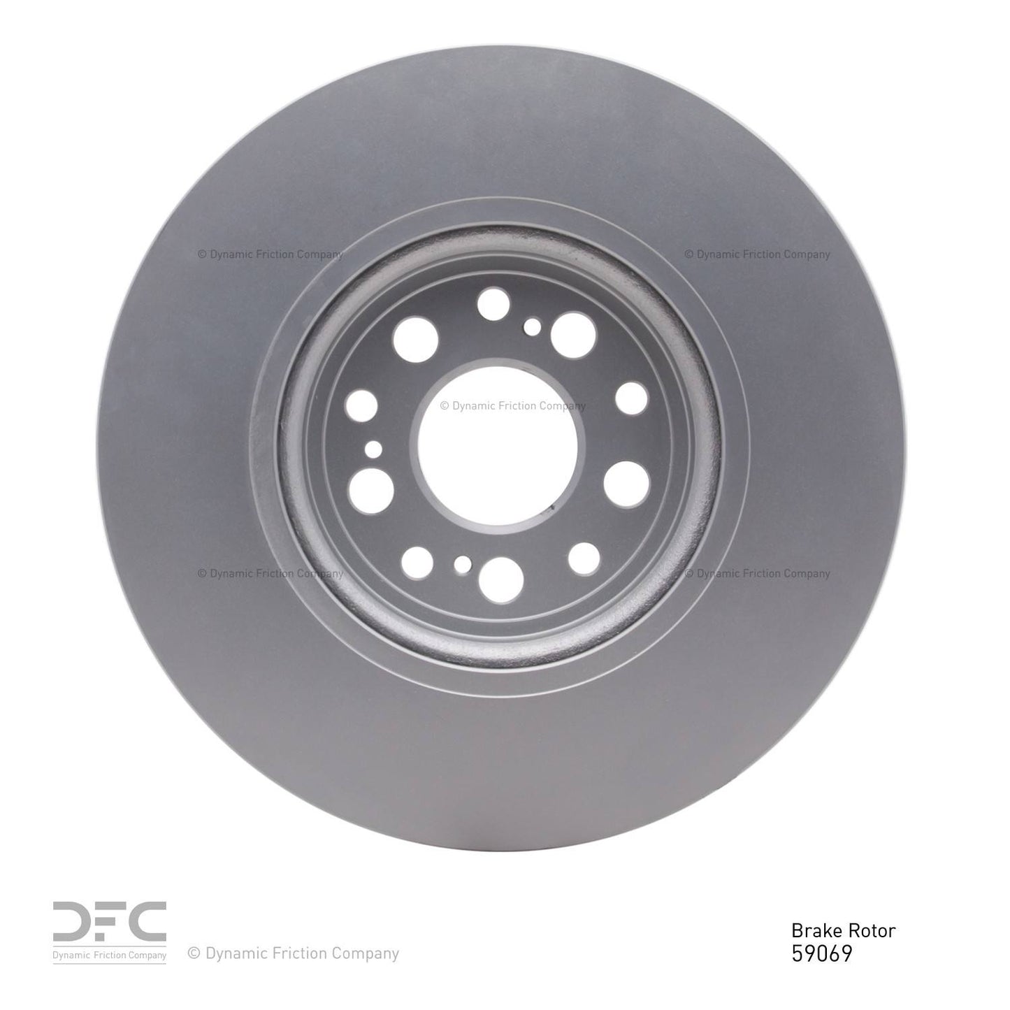 Dynamic Friction Company Disc Brake Rotor 604-59069