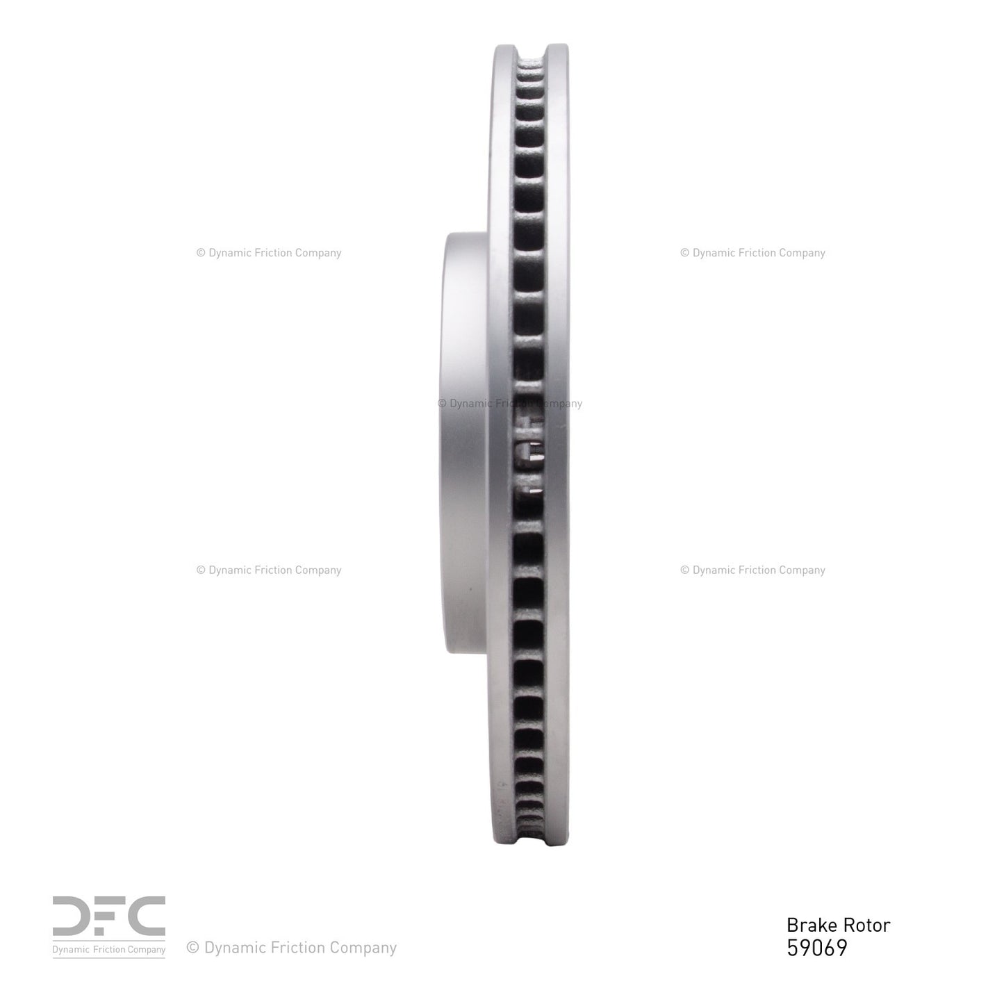 Dynamic Friction Company Disc Brake Rotor 604-59069